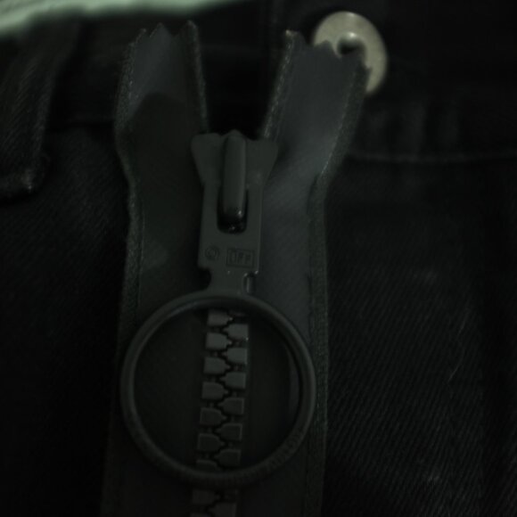 COPY - OFF-WHITE Black embroidered Flowers women Baggy Jeans size 26 - Picture 7 of 14